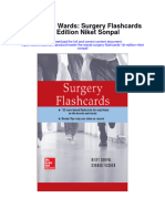 Master The Wards Surgery Flashcards 1St Edition Niket Sonpal Full Chapter