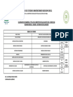 Calendario de Exámenes A Título Del Segundo Módulo Sábado - Ago23.