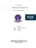 TUGAS 2 PEMBELAJARAN TERPADU (RPP TERPADU Kelas 3 Tema 8 Sub Tema 3 Pb. 5) ANGGIN WAHYU HERAWATI