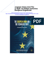 The European Union and The Technology Shift 1St Edition Antonina Bakardjieva Engelbrekt Full Chapter
