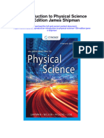 An Introduction To Physical Science 15Th Edition James Shipman Full Chapter