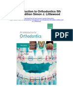 An Introduction To Orthodontics 5Th Edtion Edition Simon J Littlewood Full Chapter