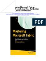 Mastering Microsoft Fabric Saasification of Analytics 1St Edition Debananda Ghosh 2 Full Chapter