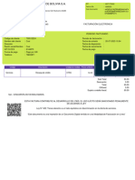 Código Descripción Unidad de Medida Precio Unitario Cantidad Importe Descuento