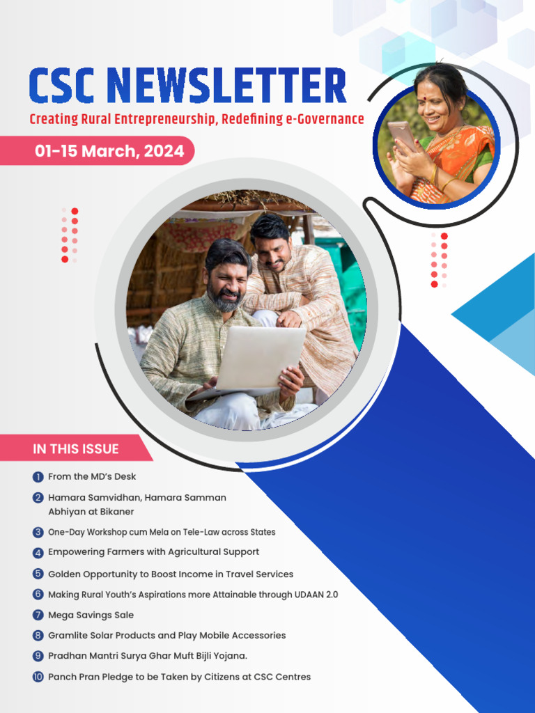 CSC Newsletter 15 March English | PDF | Business