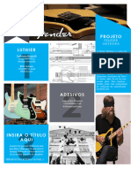 Projeto Guitarra Fender Meteora