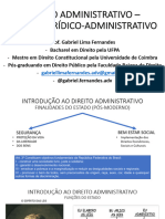 Slides - Direito Administrativo - Regime Jurídico-Administrativo - UNIME