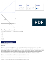 Lines Angles and Triangles Ans