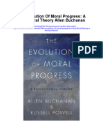 The Evolution of Moral Progress A Biocultural Theory Allen Buchanan Full Chapter