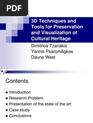 Final Paper 3D Techniques