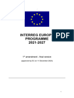 Interreg Europe 2021-2027 CP 0