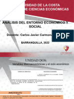 Variables MacroEconomicas y Ciclo Economico