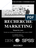 MANUEL Recherche Marketing 2023