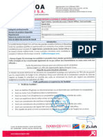 Advert N SEN029 Agent Senior, Controle Des Couts