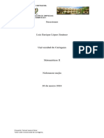 Actividad de Aprendizaje I Matematicas