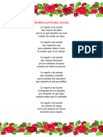 POEMAS DIA DE  LA MADRE