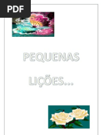 PEQUENAS LIÇÕES