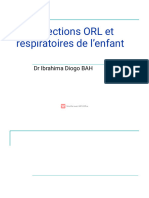 Infections ORL Et Respiratoires Enfant