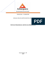 Práticas Pedagógicas Gestão Da Aprendizagem