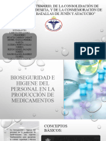 Bioseguridad e Higiene Del Personal en La Producción-1