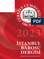 Istanbul Barosu Dergisi 20236