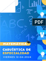12 - 04 I Grupo Docente Perú I Matemática