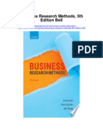 Business Research Methods 5Th Edition Bell Full Chapter