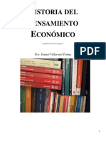 Historia Del Pensamiento Economico.