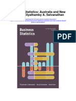 Download Business Statistics Australia And New Zealand Eliyathamby A Selvanathan full chapter