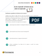 Del Friligimous Al Aire Respirado La Historia de Las Investigaciones Sobre La Respiracion