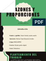 Razones y Proporciones Entregable