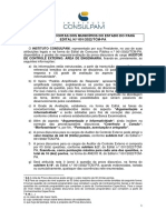 Disc e Esp - TCM Pa 2023 - Auditor - Area Engenharia