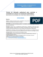 Técnica de Distração Audiovisual para Controlar A Ansiedade em Crianças No Tratamento Odontológico.