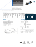 Advance Xitanium 100W 1.10A 120 277V Outdoor LED Driver With SimpleSet Datasheet XI100C110V143BSY1