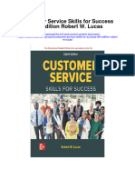 Customer Service Skills For Success 8Th Edition Robert W Lucas Full Chapter