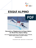 Reglamento Esquí Alpino 2019-2020 ESP
