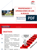 PROPIEDADES Y OPERACIONES DE LOS NÙMEROS REALES - Fin