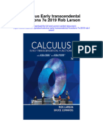 Download Calculus Early Transcendental Functions 7E 2019 Rob Larson full chapter