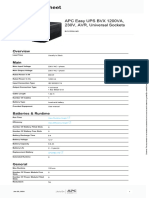 APC Easy-UPS BVX1200LI-MS