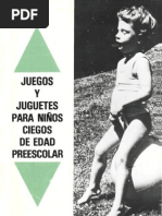 JUEGO EN EL NIÑO CIEGO