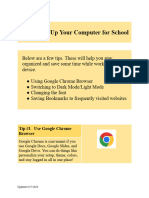 How To Set Up Your Computer For School: Tip #1 Use Google Chrome Browser