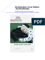 Download Animal Rights Education 1St Ed Edition Kai Horsthemke full chapter
