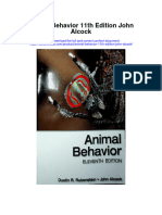 Download Animal Behavior 11Th Edition John Alcock full chapter