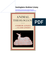 Animal Theologians Andrew Linzey Full Chapter