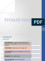 TITULOS VALORES