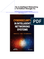 Cybersecurity in Intelligent Networking Systems 1St Edition Shengjie Xu Full Chapter