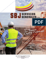 Brochure SBJ Servicios Generales Eirl
