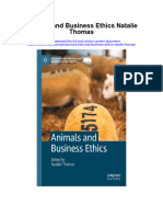 Download Animals And Business Ethics Natalie Thomas full chapter