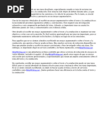 Cómo Escribir Un Ensayo Argumentativo Sobre El Texto y La Conducción