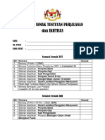 SENARAI SEMAK TNT Dan IKH